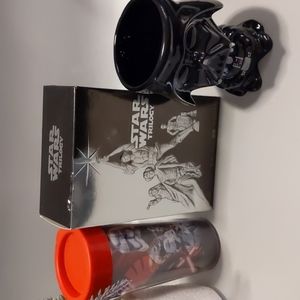 Star Wars DVD Movie Trilogy, Darth Vader Mug, & Travel Mug